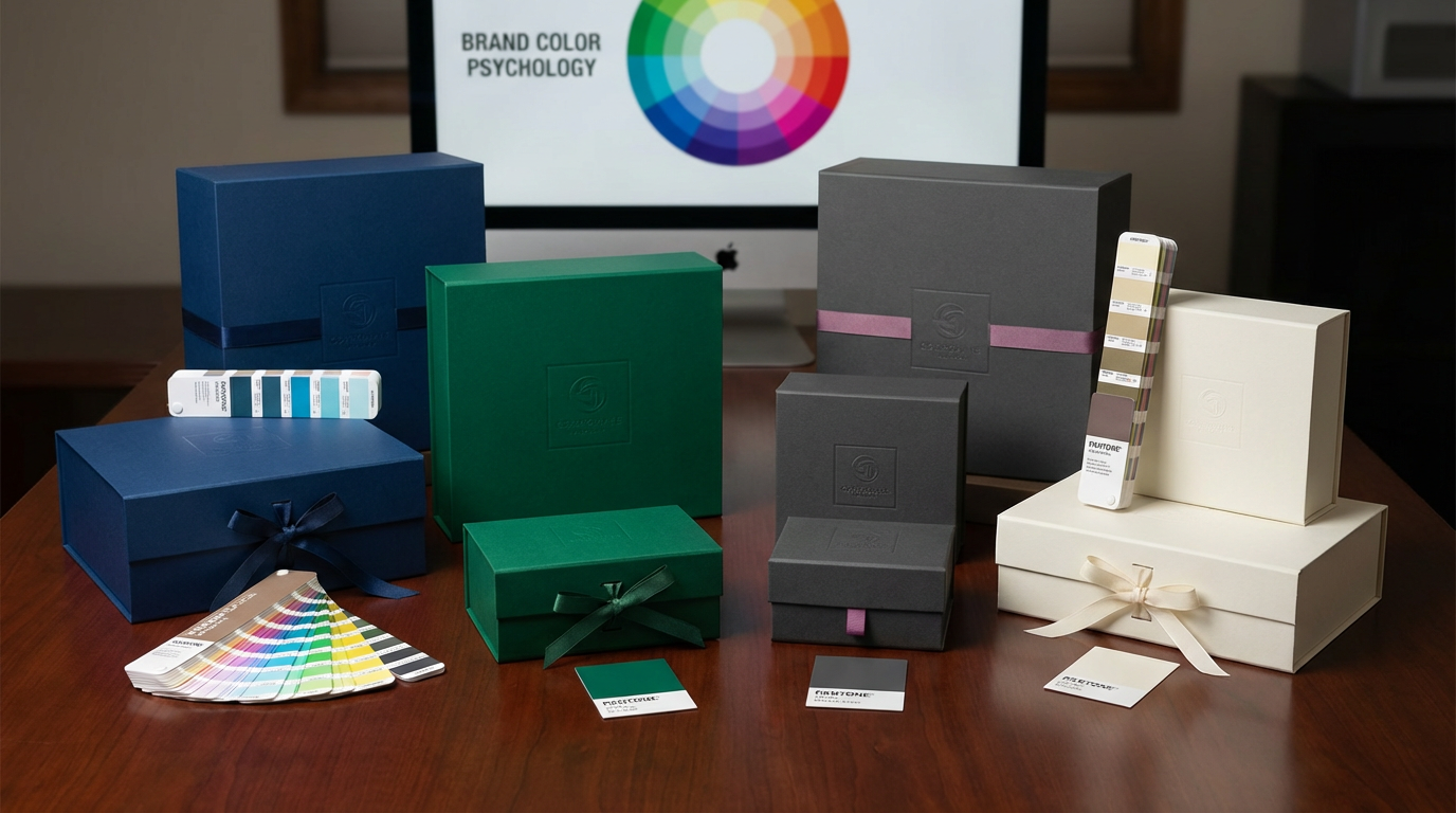 企業禮盒色彩心理學：如何透過配色強化品牌識別與情感連結